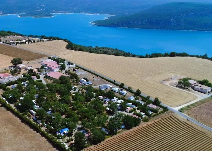 Mobil 6 Personnes Climatisation Croix Du Verdon - Gorges Du Verdon Camping Sainte-Croix-de-Verdon